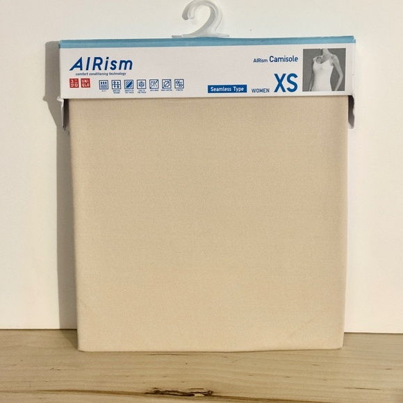 UNIGLO ALRism Camisole Beige SZ XS NWT - Picture 3 of 5